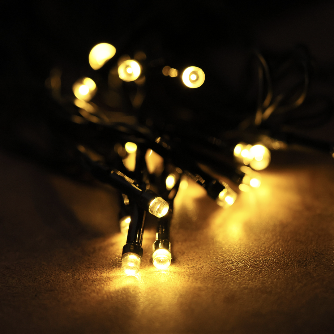 Multicolor or White LED String Lights (30 ft)