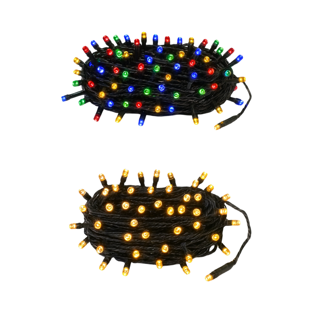 Multicolor or White LED String Lights (30 ft)