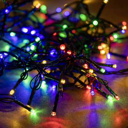 Multicolor or White LED String Lights (30 ft)